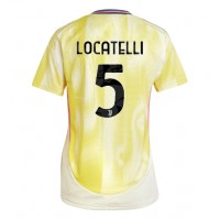 Juventus Manuel Locatelli #5 Gostujuci Dres za Ženska 2024-25 Kratak Rukav